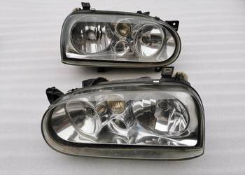 Lampa Lewy Prawy Przód Przednia Lewa Prawa VW Golf III MK3 Hella