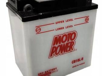 Akumulator motocyklowy 12V 11Ah MotoPower CB10L-B2 YB10L-B2