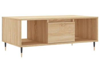 Stolik kawowy dąb sonoma 90x50x365 cm materiał drewnopochodny WM-830583