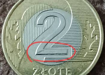 2 Złote 2024 r - Destrukt około mennicze 2 Złote 2024 r - Destrukt około mennicze