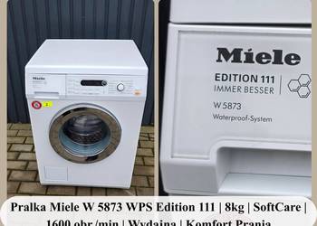 Pralka Miele W 5873 WPS Edition 111 | 8kg | SoftCare | 1600 obr./min