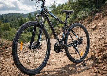 ROWER GÓRSKI MTB MĘSKI 29 CALI STALOWA RAMA 18" 170-180 CM HAMULCE TARCZOWE