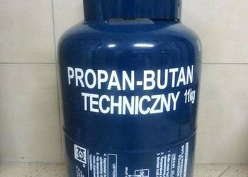 Butla gazowa 11 kg z syfonem do wózka widłowego