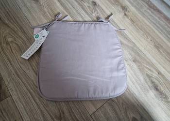 poduszka na krzesło 38cm x38cm szara pepco