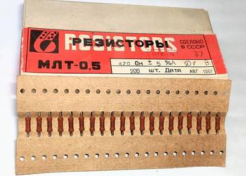 Rezystor 470 Ohm 0,5W MŁT