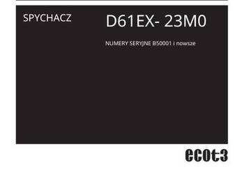 Komatsu D61EX-23 PX-23 katalog czesci PL