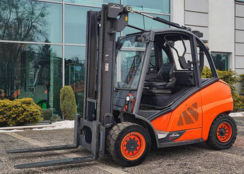 wózek widłowy Linde H50D-02 diesel 5 t duplex 3,7 m