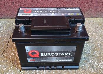 Akumulator EUROSTART  62Ah 600A.