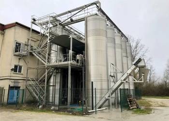 zbiornik kwasoodporny z grzaniem V 90m3