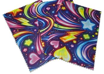 Neonowa Fala - 3x ściereczka z mikrofibry do okularów 10x15 cm