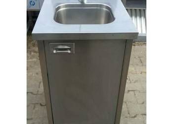 Zlew 1 Komorowy z Szafką - Drzwi Otwierane - 50/70/85 cm ŁRS 30.O