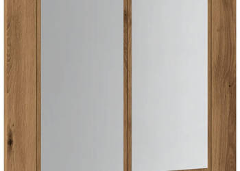 Szafka łazienkowa z lustrem dąb artisan 60x12x45 cm WM-856283