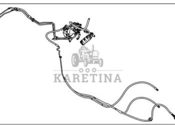 John Deere 9470RX - Zestaw hydr. ham. przycz. BRE10455 (Hamulec)