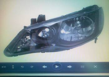 REFLEKTOR LE/PR HB3/HB4 (SDN) DO: CIVIC 10/05-12/11 CZARNY/C
