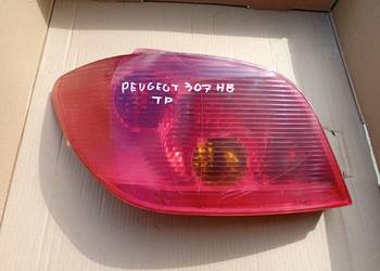 Peugeot 307 HB Lampa Tylna Lewa Prawa Tył Lewy Prawy Uszkodzona