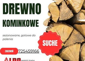 Drewno z gwarancją sezonowane suche dąb buk