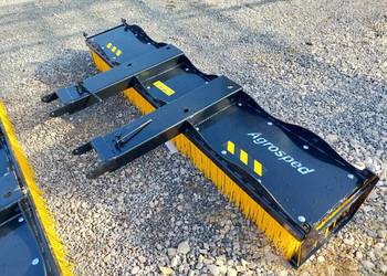 Zamiatarka 150cm - 300cm na wózek widłowy ładowarke