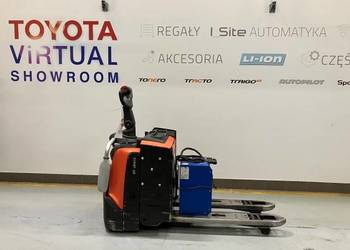 wózek widłowy TOYOTA LPE200 tylko 2177mth bateria Li-ion ceny od 4500 PLN