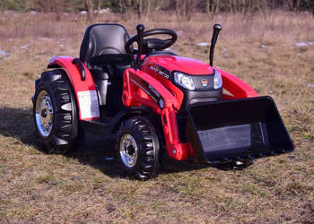 Autko TRAKTOR NA AKUMULATOR POWER Z ŁYŻKĄ dzieci pojazd zabawka