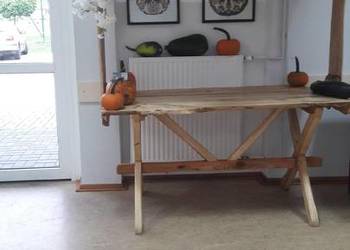 Stół wiejski na wesela, bankiety