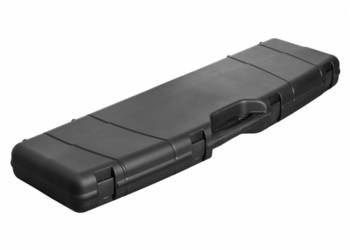 Kufer na broń Megaline 130x35x12 czarny klamry