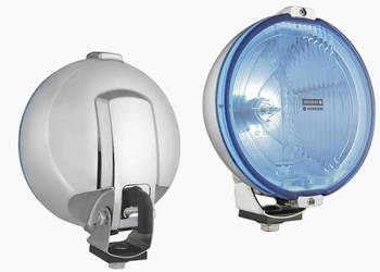 Reflektor Uniwersalny Lampa LED RING Niebieski Metal 12v