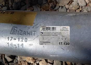 17.120 Tłumik środkowy Ford Escort 1.6i 16V 1995-2001