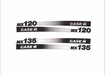 Naklejki Case mx 120, case mx 135: mocne i odporne z laminatem uv!