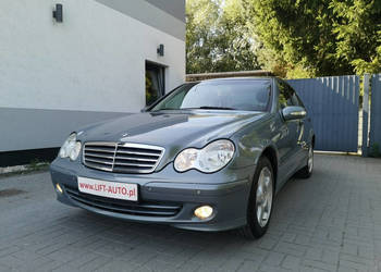 Mercedes C 180 1,8 T143 KM Klimatr Automat Classic LIFT Tempomat Alu Gwara…