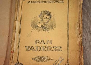 Pan Tadeusz A. Mickiewicz - Księgarnia Katolicka w Katowicach z lat 20 tych