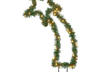 vidaXL Gwiazda betlejemska ze szpikulcami, 115 LED, 89 cm（SKU:357730）