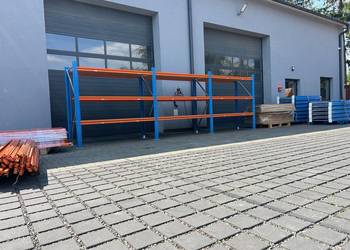 Wytrzymały regał magazynowy półkowy rama H270x80cm do magazynu garażu