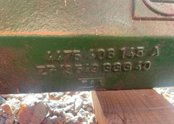 John deere Obudowa mostu ZF 4475406145 A