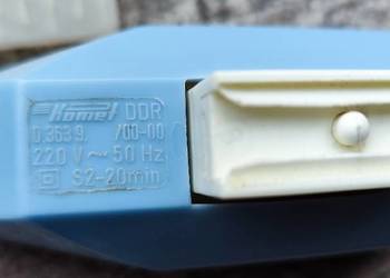 Szczotka elektryczna DDR