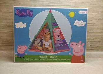 NAJTANIEJ Namiot Świnka Peppa Tipi Pig Wysyłka
