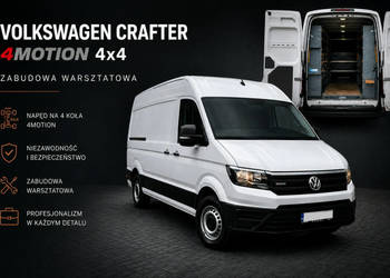 Volkswagen Crafter 2.0 TDi 140KM 4MOTION 4x4 / Zabudowa warsztatowa serwis…