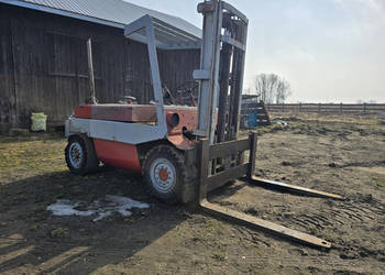 Wózek widłowy LINDE (udźwig 6 ton / 4 m) DEUTZ F6L