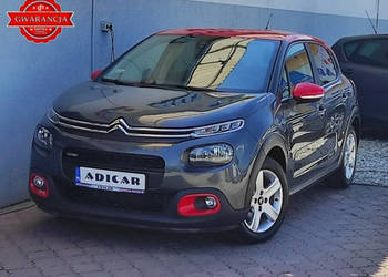 Citroen C3 KLIMA, tempomat, wielofunkcja, LED, cz. parkowania, ISOFIX, zar…