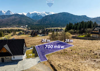 Działka 700m2 Kościelisko z PNB