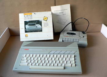Komputer Atari 65  XE  i magnetofon CA 12