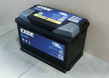 Akumulator Exide Excell 74Ah 680A PRAWY PLUS DOWÓZ GRATIS! Akumulator Exide Excell 74Ah 680A PRAWY PLUS DOWÓZ GRATIS!