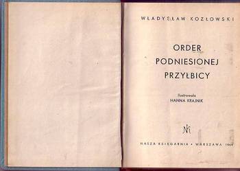 (9134) ORDER PODNIESIONEJ PRZYŁBICY – WŁADYSŁAW KOZŁOWSKI