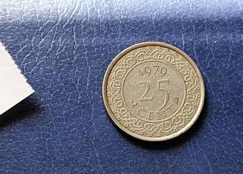 Stare monety 25 cent 1979 Surinam