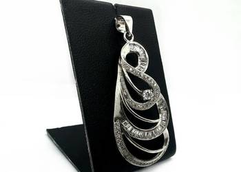 Nowa Srebrna Rodowana Zawieszka pr 925 4,07g