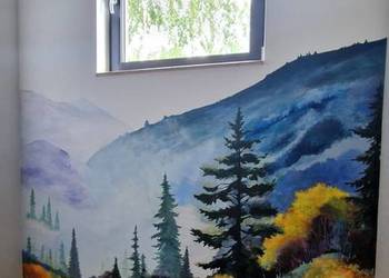 Mural, malowanie ścian