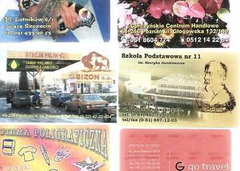 Kalendarzyki listkowe 2009 rok.