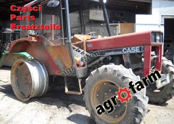 Case 743 części, skrzynia biegów, silnik, most, oś