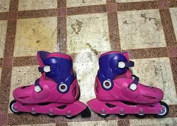 rolki oxelo play 3 różowe