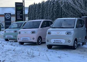 SARINI LILI – Nowoczesny samochód elektryczny L7e! | Od 16 roku życia