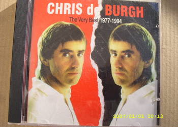 $Plyta Rock CD- 1993 R. ;CHRIS DE BURGH--THE VERY BEST, 1977-94.